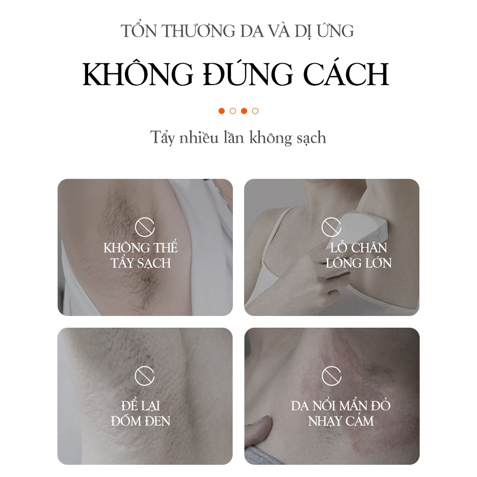 Kem tẩy lông dịu nhẹ cho da, không gây kích ứng, tẩy sạch lông chiết xuất lô hội dưỡng ẩm an toàn Hair Removal Bioaqua