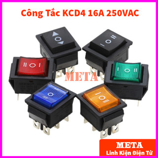 Công tắc bập bênh kcd4 250vac 16a 6 chân 3 chế độ on-off-on