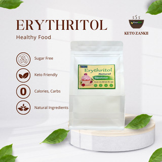 Đường erythritol keto zankii đường ăn kiêng cho người ăn keto/das/tiểu đường/lowcarb 90g - 500g