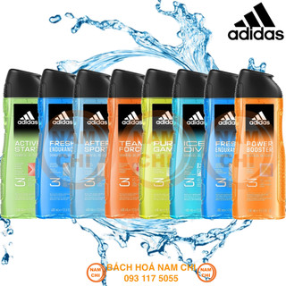 [SIZE LỚN 400ML] Sữa Tắm ADIDAS 3in1 400ml - Made in Spain