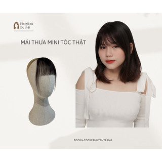 Mái thưa có mai sợi tóc thật 100%