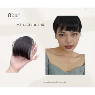 Tóc mái ngố tóc thật