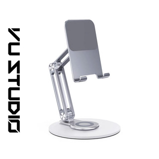 Giá đỡ máy tính bảng iPad, điện thoại iPhone chân xoay 360 độ hợp kim nhôm L06 - Vu Studio