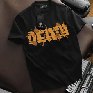 Áo thun cotton Big Size 50-120kg dày dặn và thoáng mát mẫu Death - My Homies