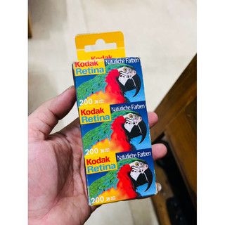 combo pack 3 cuộn Kodak Retina 200 36exp Date 09/2007 film 35mm Phim outdate hết hạn