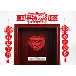SET TRANG TRÍ TƯỜNG ĐÁM CƯỚI