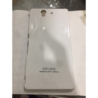 Ốp sgp sony l36h/ xperia z trắng