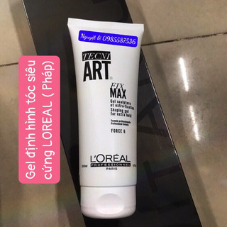 Gel định hình siêu cứng tecni.art fix max l'oreal 200ml