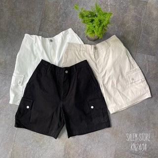 Quần short kaki túi hộp kn2404 thời trang nam