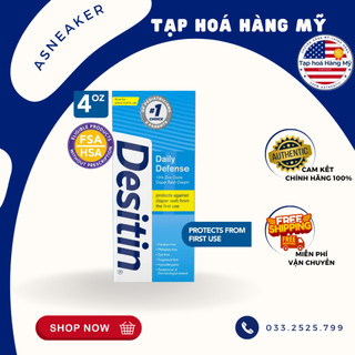 Kem ngừa hăm cho bé desitin xanh - kem hăm tã desitin xanh 113g date 08/2026