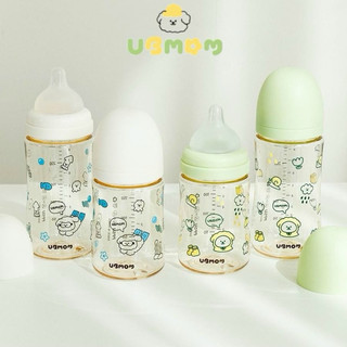 Bình sữa ubmom bản 𝙈𝙊𝙉𝙂'𝙎 𝙎𝙐𝙈𝙈𝙀𝙍 𝙑𝘼𝘾𝘼𝙏𝙄𝙊𝙉 2024 200ml/280ml chọn núm