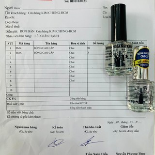 Sơn Bóng Mau Khô Top Coat P&P 17ml (Tự khô)