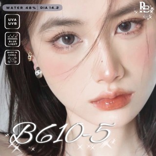 Kính Áp Tròng Silicone Hydrogel Màu Xám B610-5 (0-6 độ) BST BEARLENS 