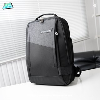Balo Laptop/Cặp Đựng Laptop 15.6inch dùng đi học, đi làm, đi chơi Simplecarry P7 Black/Grey