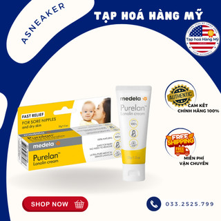 Kem bôi medela nứt đầu ti, nứt cổ gà.kem medela lanolin chiết xuất mỡ cừu 37g