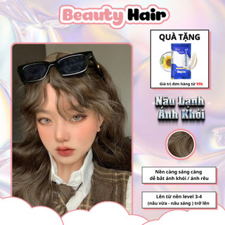 Thuốc nhuộm tóc Nâu Lạnh, bảo vệ tóc không gây khô sơ tóc, nhuộm tóc Nâu Lạnh, thuốc nhuộm tóc nâu, Nâu Lạnh Ánh Khói