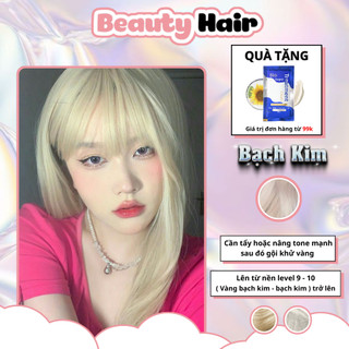 Thuốc nhuộm tóc Bạch Kim,bảo vệ tóc không gây khô sơ tóc,nhuộm tóc Bạch Kim, thuốc nhuộm tóc Xám, thuốc nhuộm tóc Trắng