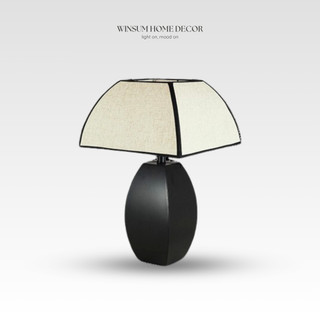 Đèn bàn phong cách cổ điển decor phòng ngủ, studio - winsum.decor