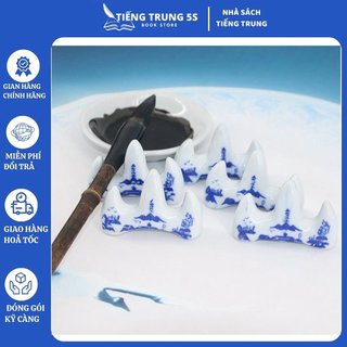 Gác bút thư pháp sứ dùng gác bút lông, cọ thư pháp