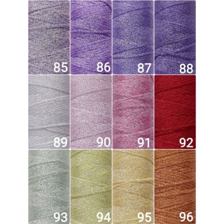 (85-96) Sợi dệt kim tuyến lõi đen, móc êm, không phai màu