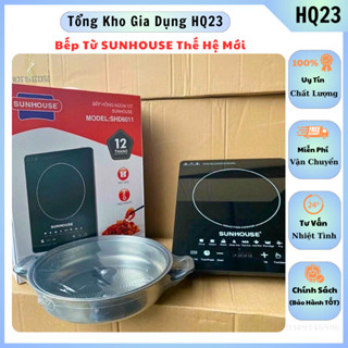 Bếp TỪ SUNNHOUSE SHD6011 Thế hệ mới Bảo Hành 12 Tháng, Bếp hồng ngoại Công suất 2200W Điều khiển cảm ứng-HQ23