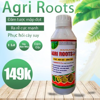 Phân bón cho mai vàng kích rễ dưỡng nụ bung chồi mập thân xanh cây agri roots 1 lít