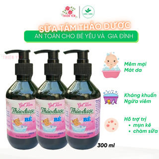 Sữa tắm em bé thảo mộc Mộc Mộc hỗ trợ trị chàm sữa, rôm sảy, viêm da cho các bé - Date 12 tháng