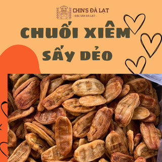 500gr chuối xiêm sấy dẻo chinh đà lạt - hàng mới