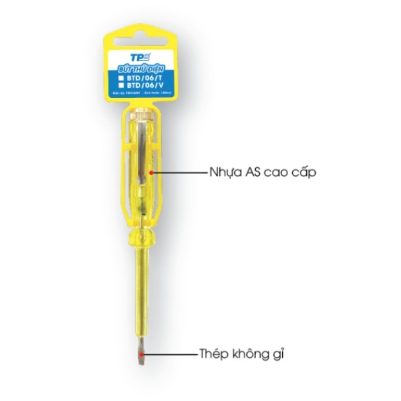 10 VÍT THỬ ĐIỆN CAO CẤP TPE