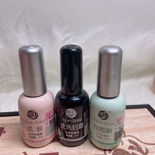 Base-Top-Cứng Móng gel Hoa Hồng làm nail