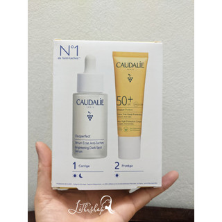 [Mẫu mới nhất]  Set Serum Caudalie Vinoperfect 30ml TẶNG THÊM kem chống nắng 25ml.