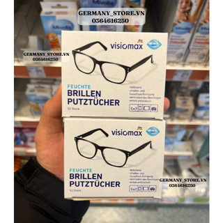 Khăn lau kính 52c - visiomax brillenputztücher, 52 st
