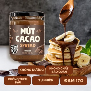 |dạng lọ 200g| bơ hạt điều socola ăn kiêng, không đường |eat clean| cashew chocolate butter