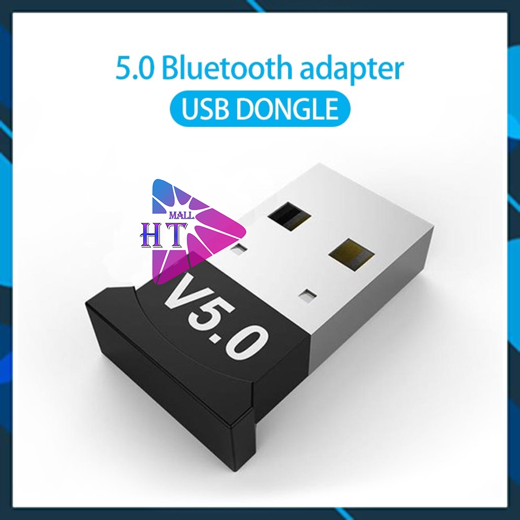 USB Bluetooth 5.0 / 4.0 cho PC - USB Bluetooth Máy tính kết nối 20m V5.0