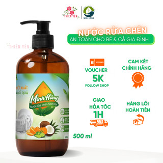  Nước rửa chén sinh học dịu nhẹ hương sả chanh