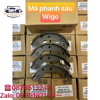 Má phanh sau, guốc phanh sau, bố thắng sau toyota wigo