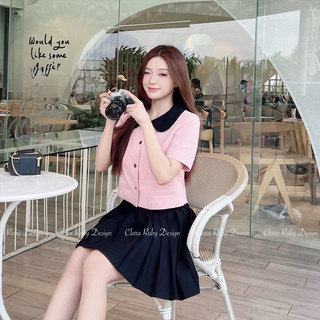 Clara Ruby- Áo Anna cổ sen size S-XL