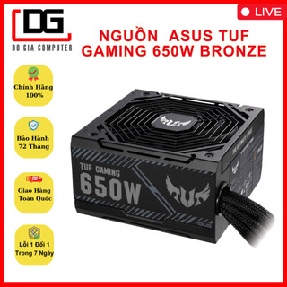 Nguồn máy tính asus tuf gaming 750w/650w bronze - chính hãng - bảo hành 5 năm