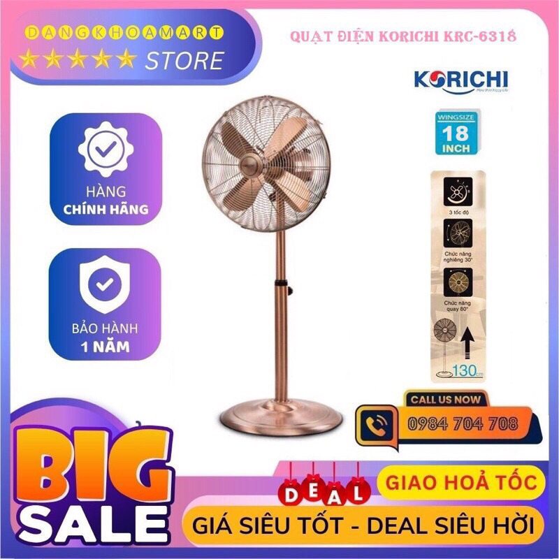 Quạt Cây Korichi krc-6318