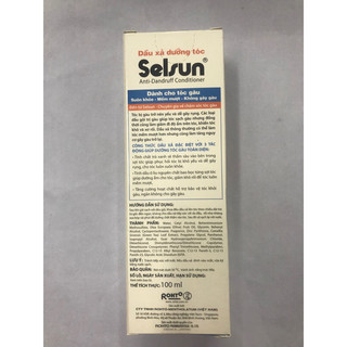 Dầu xả Selsun chai 100 ml