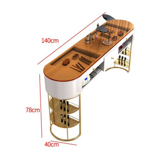 Bàn làm nail phong cách bắc âu