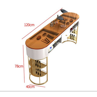 Bàn làm nail phong cách bắc âu