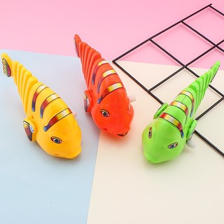 [Giá Bán Sỉ] Combo 2 Con Cá 2 Màu - Đồ chơi cá vặn cót - Cá vẫy đuôi cực vui cho bé