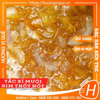 Tắc Xí Muội Rim Thốt Nốt - Hộp 500g - Đặc Sản Bến Tre