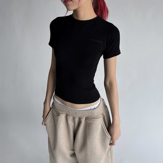 Áo thun ôm wave top powrofficial