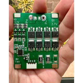 Mạch 3S XR 12.6V - 25A, sạc cân bằng và bảo vệ pin Li-ion 3.7V. BN.