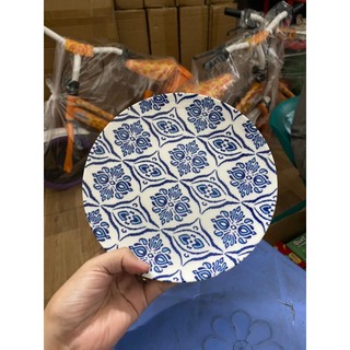 ĐĨA SỨ THỔ CẨM 19CM