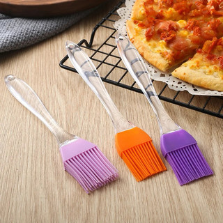 Chổi silicon cán TRONG SUỐT 17cm