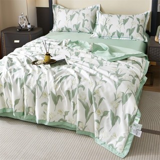 [01] SET 4 MÓN CHĂN GA GỐI LỤA THÁI- TOKYO.BEDDING