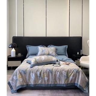 [03] SET 4 MÓN CHĂN GA GỐI LỤA THÁI- TOKYO.BEDDING